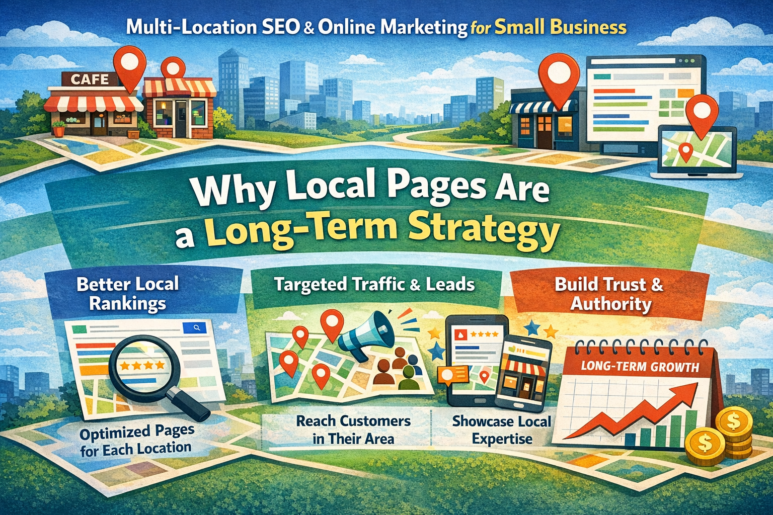 Local Landing Pages SEO: Rank in More Towns & Generate Leads Fast